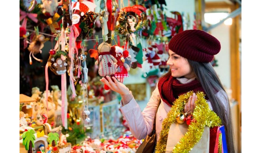Visita los mercados navideños sin ampollas en los pies